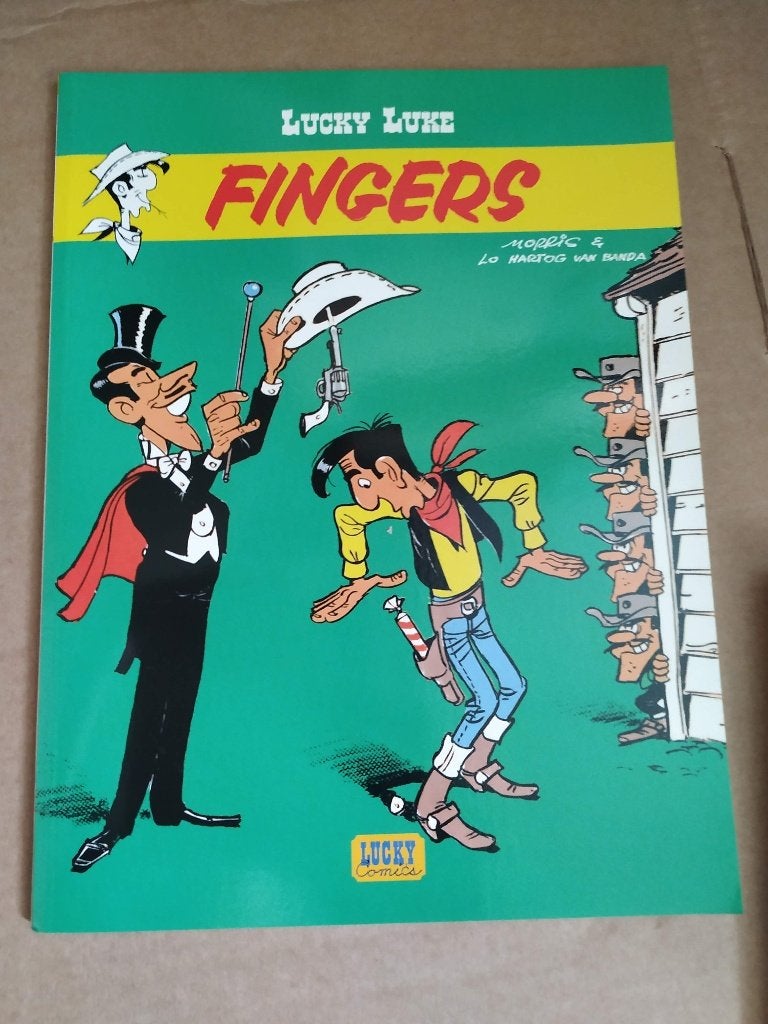 luckey luck "fingers" splinternieuwe strip, Boeken, Stripverhalen, Ophalen of Verzenden, Nieuw