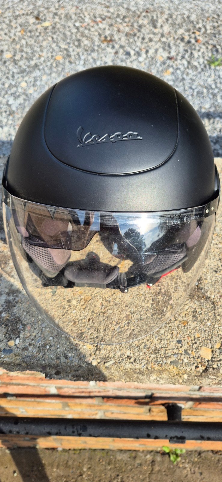 Casque vespa noir, Vélos & Vélomoteurs, Enlèvement