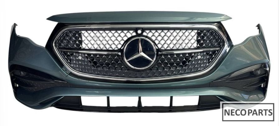 MERCEDES E KLASSE W214 VOORBUMPER COMPLEET ORIGINEEL!!!, Gebruikt, -, Voor, Ophalen of Verzenden