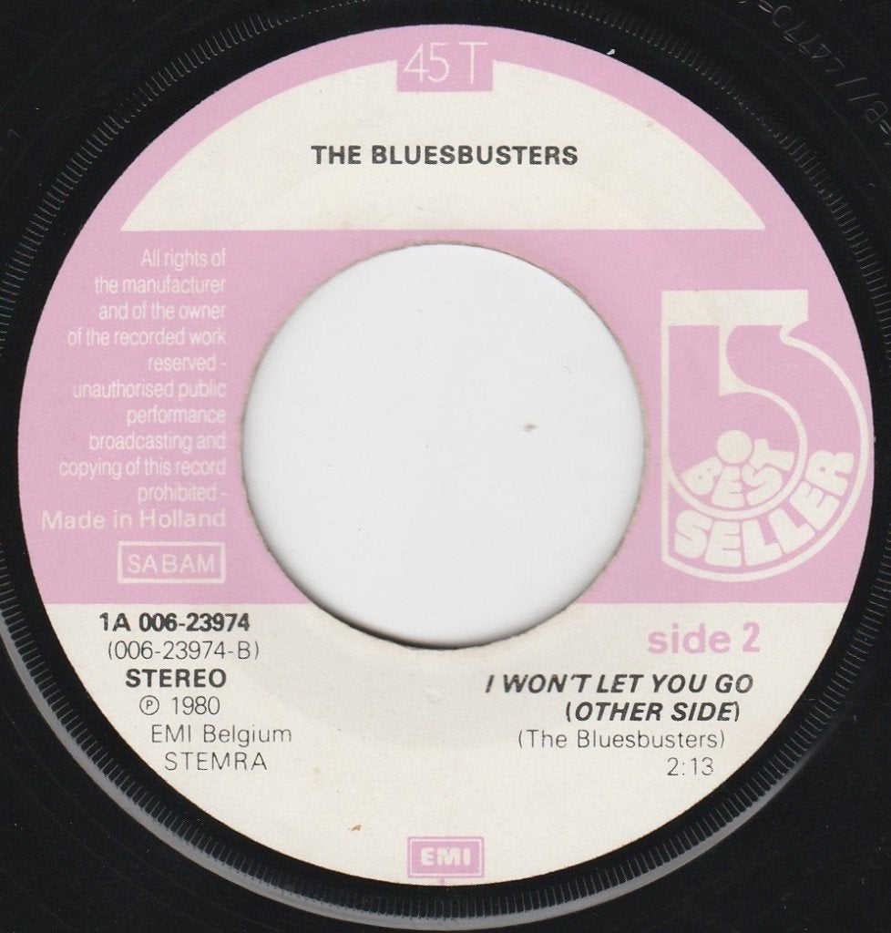The Bluesbusters / You’re The One * Ska *, Enlèvement ou Envoi, 7 inch, Utilisé, Housse de protection extérieure