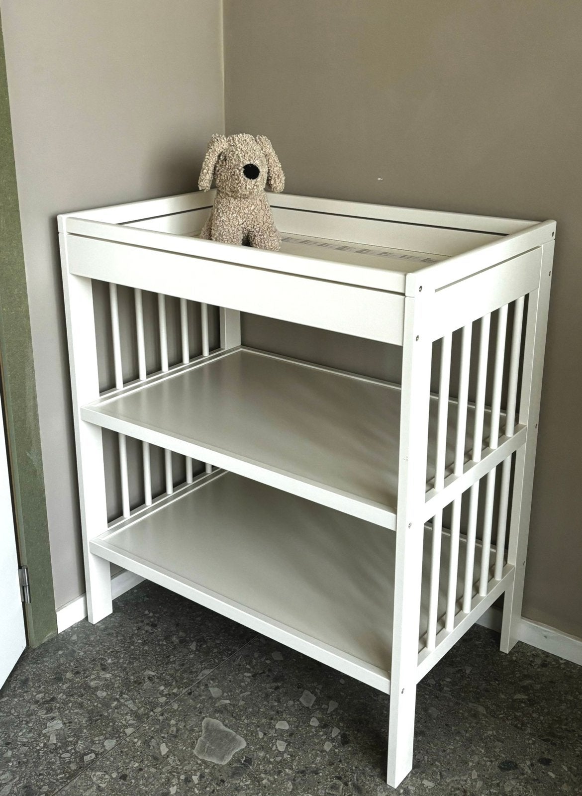 Commode verzorgingstafel wit, Kinderen en Baby's, Ophalen, Zo goed als nieuw, Commode