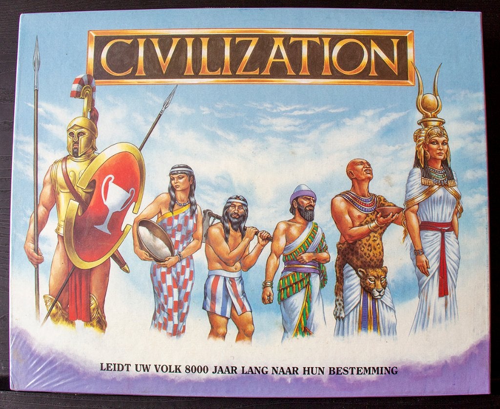 CIVILIZATION Compendium Games 1992 (Nederlandse versie), Ophalen of Verzenden, Zo goed als nieuw, Historisch, Accessoires