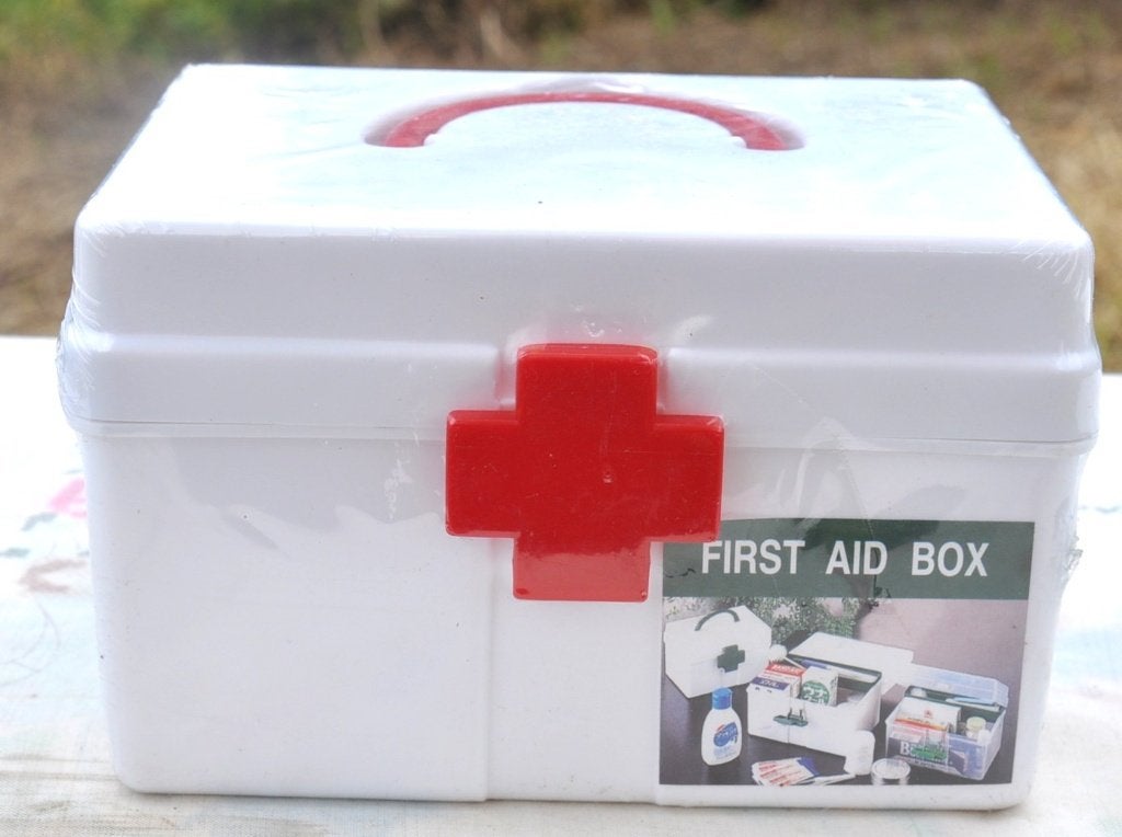 boite vide neuve pour rangement matériel de secours, Huis en Inrichting, Ophalen of Verzenden, Nieuw, Wit, Kunststof