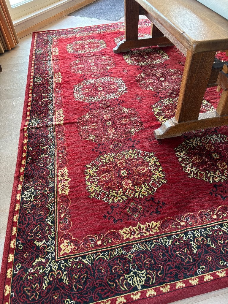 Mooi tapijt, Enlèvement, Utilisé, Rouge