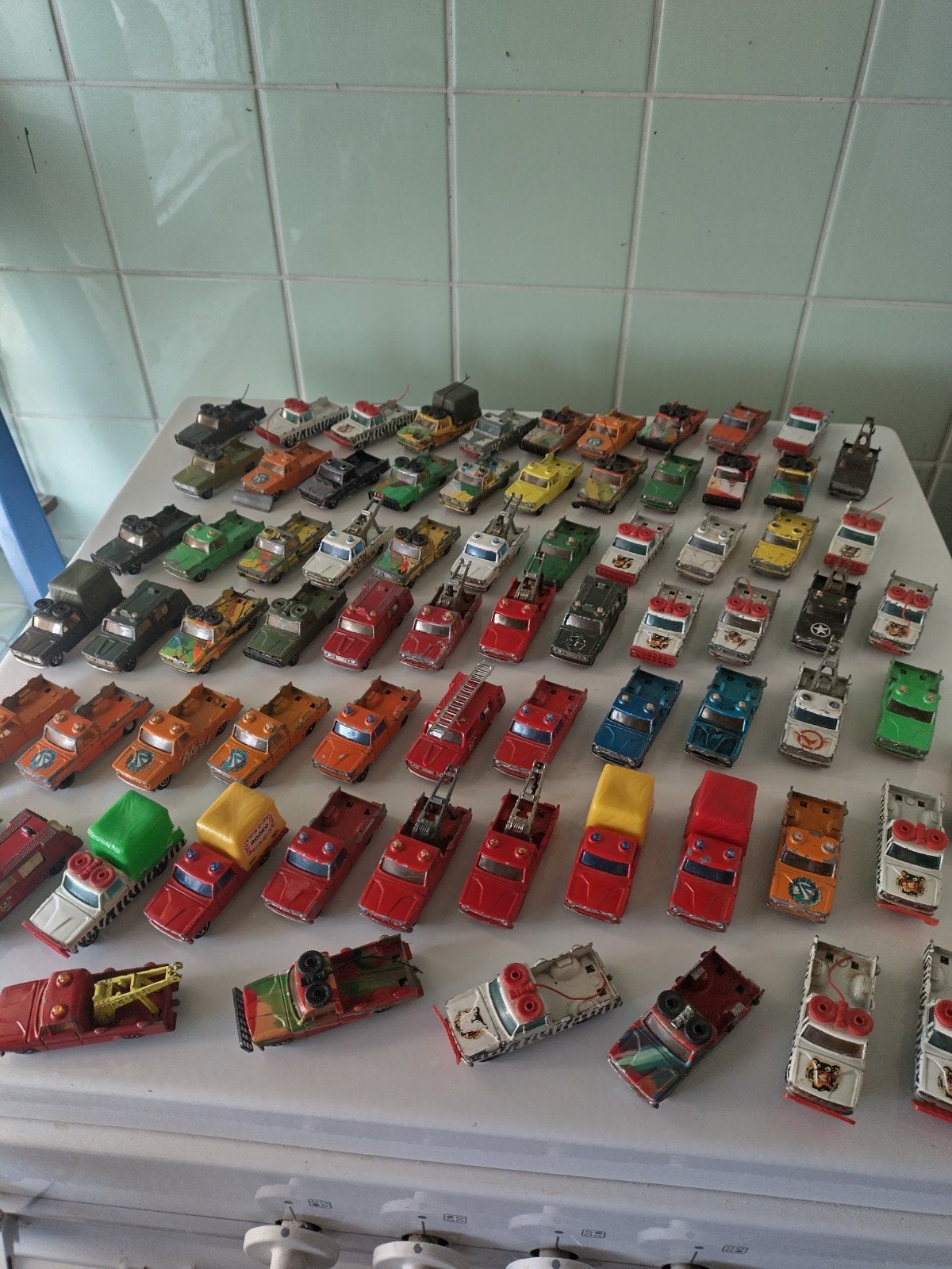 Vintage Majorette Dodge Modellen AFHALING LEES BESCHRIJVING, Hobby en Vrije tijd, Modelauto's | 1:50, Ophalen, Gebruikt, Auto