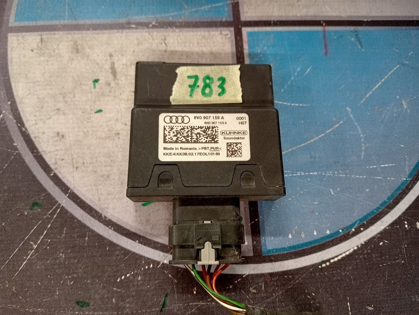 Audi A3 S3 8V Motorgeluid Module Regelapparaat 8V0907159A, Autos : Pièces & Accessoires, -, Audi, Utilisé, -