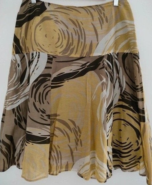 Prachtige rok Atmos Fashion maat: 38/40, Kleding | Dames, Rokken, Maat 38/40 (M), Bruin, Atmos fashion, Ophalen of Verzenden