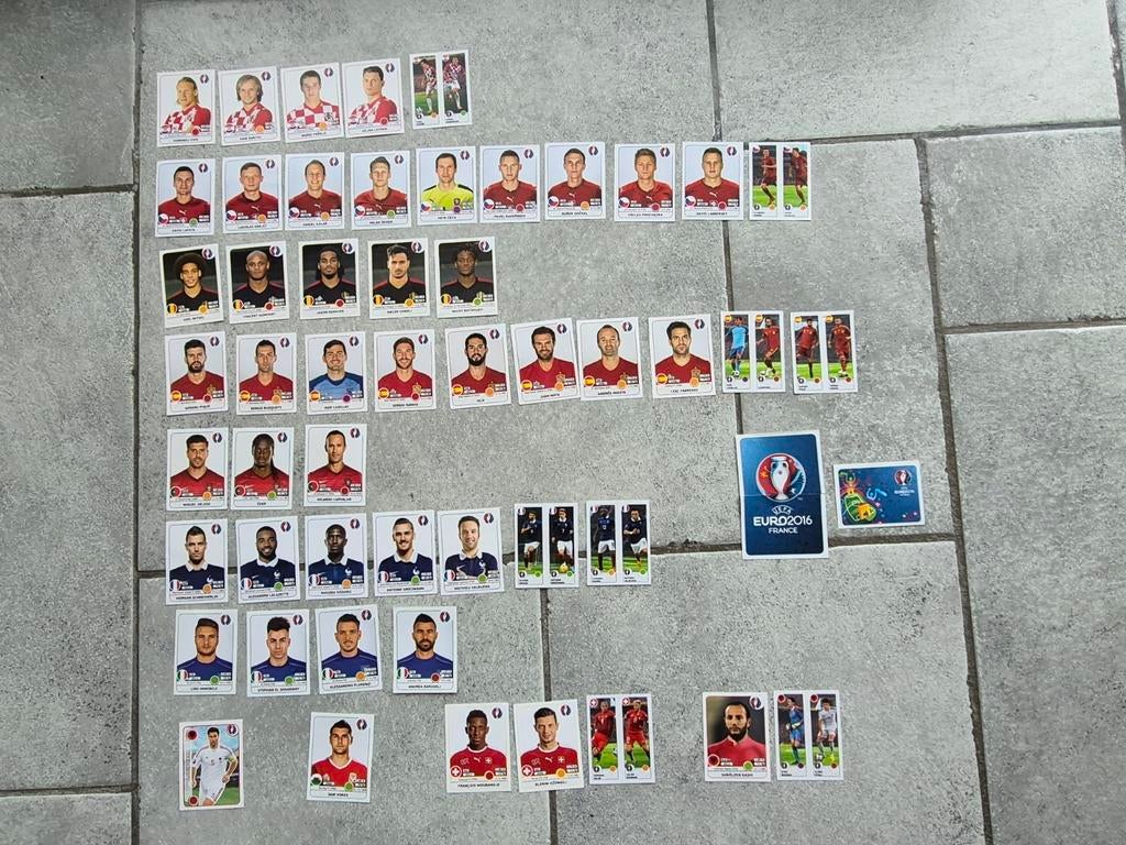 Panini Euro 2016, Enlèvement