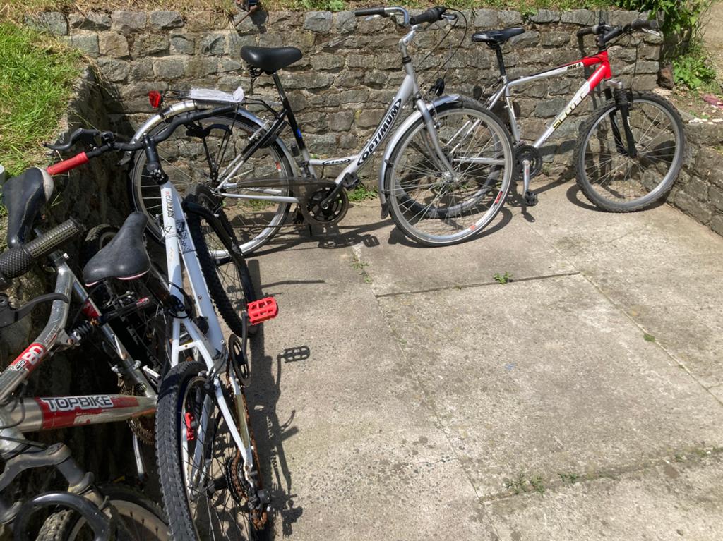 Fietsen,, Enlèvement, Utilisé, Frein sur jante