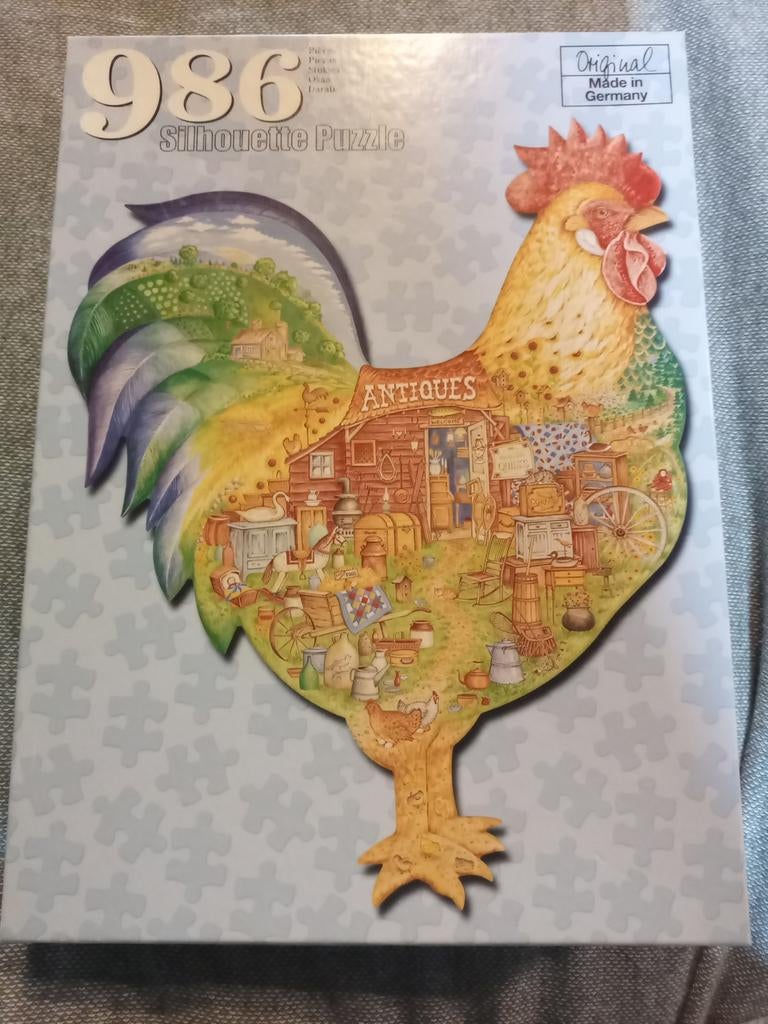 Silhouette puzzle, Ophalen