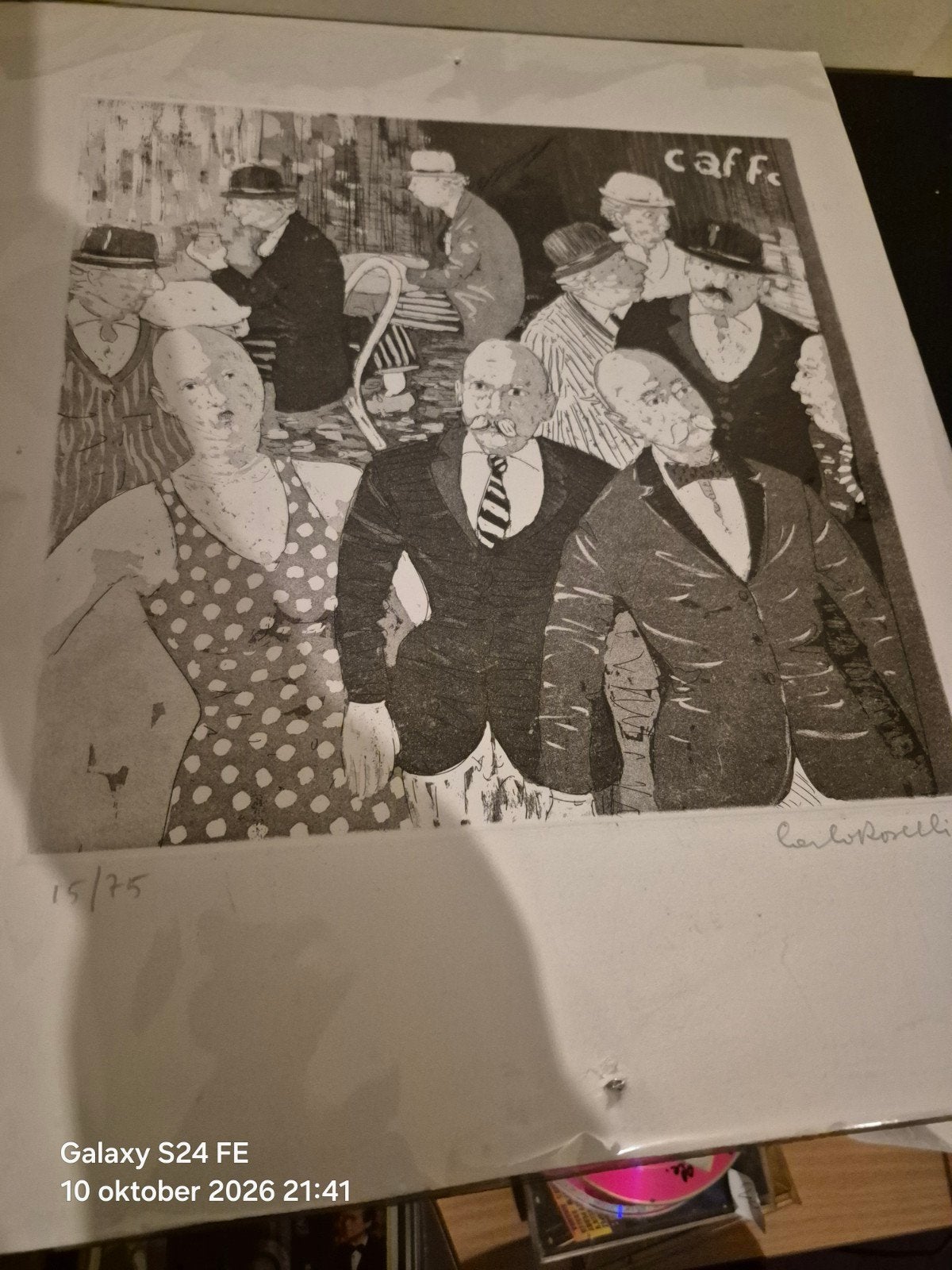 Carlo roselli, Antiek en Kunst, Ophalen of Verzenden