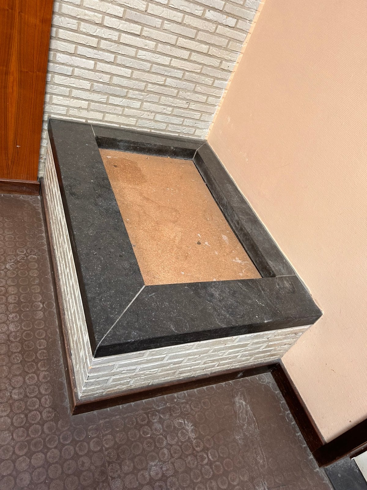 Lot blauwsteen, Doe-het-zelf en Bouw, Tegels, Ophalen, Zo goed als nieuw