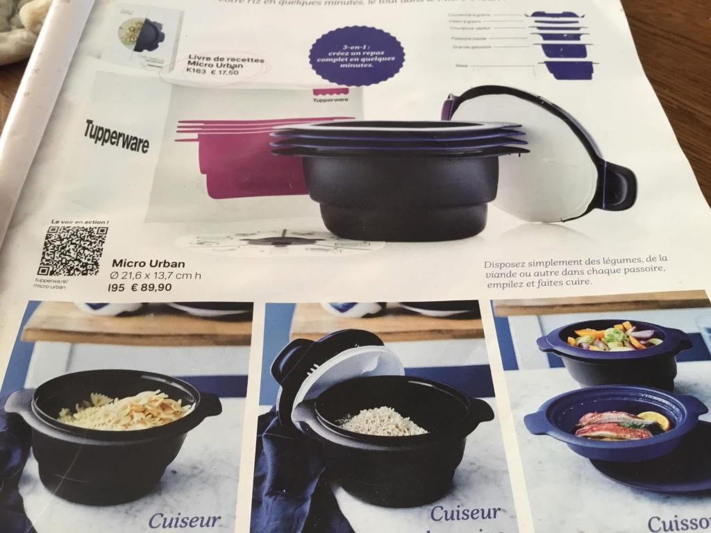 Tupperware Micro Urban, Enlèvement, Neuf