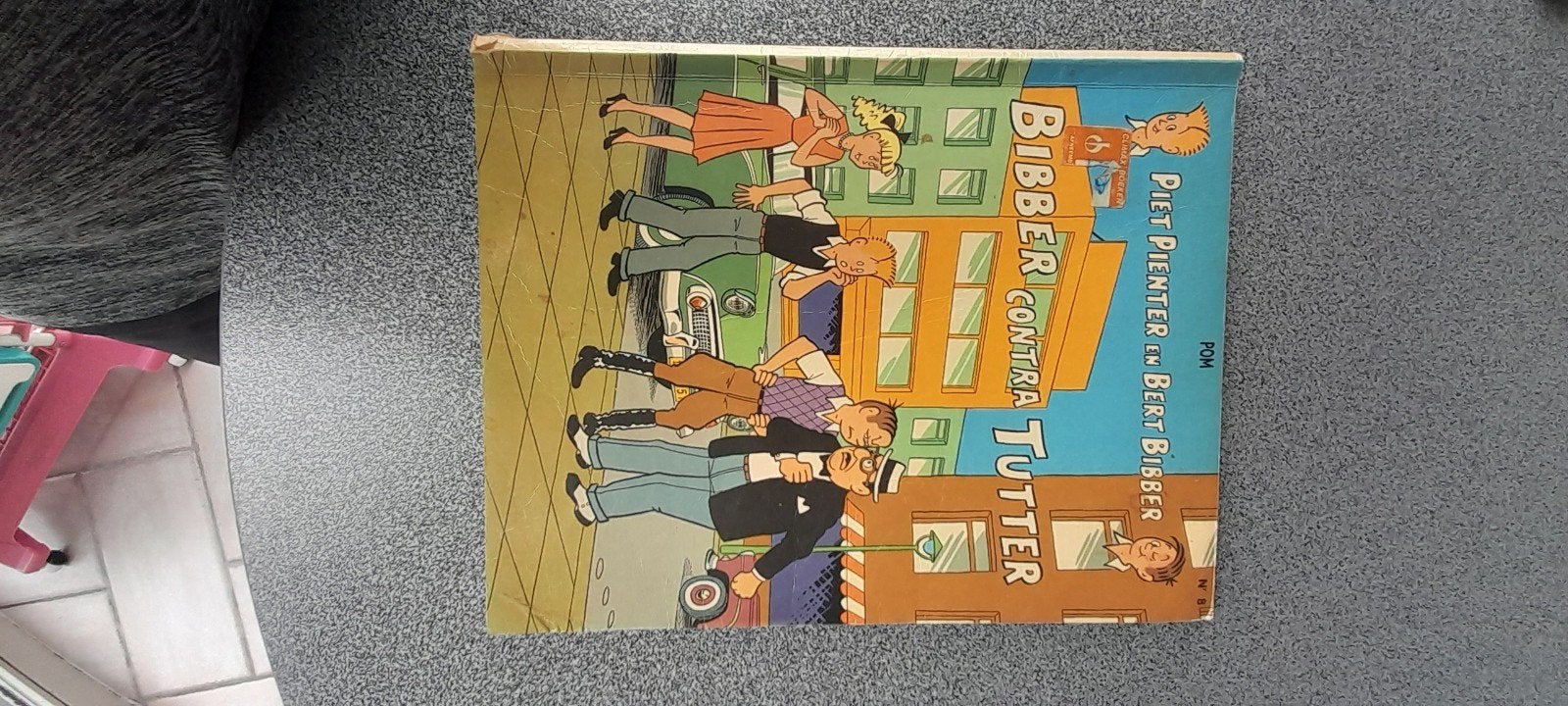 Piet pienter en Bert bibber - Bibber contra Tutter, Boeken, Ophalen, Gelezen, Pom