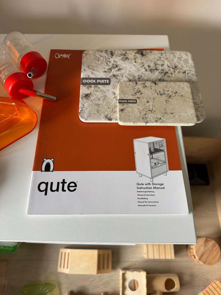 Hamsterhok en allerlei toebehoren, Dieren en Toebehoren, Ophalen, Gebruikt, 60 tot 90 cm, Minder dan 75 cm