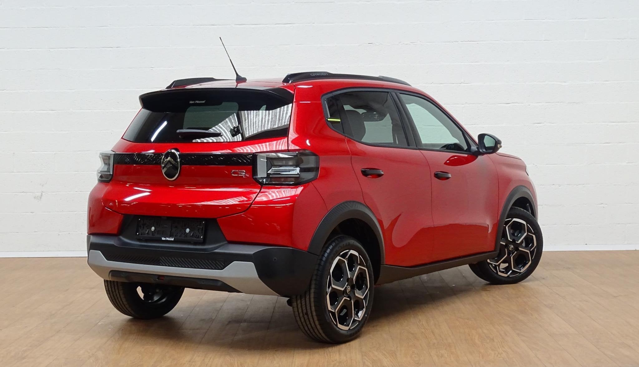 Citroën C3 Hybride 110 ch Automatic MAX (automatique), Autos, Rouge, Capteur de stationnement, Achat, 600 kg