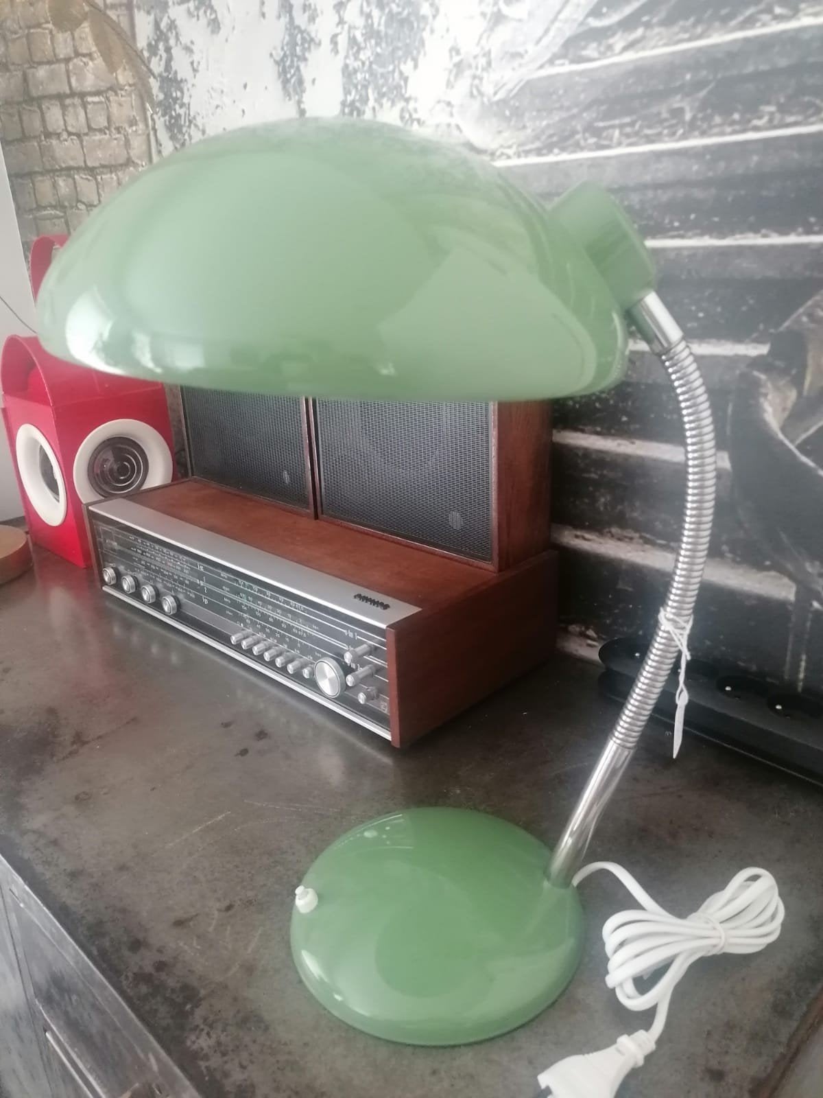 bauhaus vintage bureauLamp jaren 60, Ophalen of Verzenden, Bureaulamp, Vintage