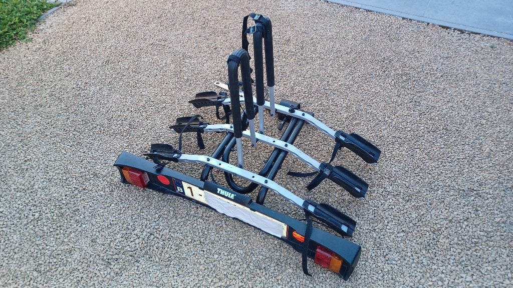 Thule fietsendrager type trekhaak 3 gewone fietsen, Auto diversen, Fietsendragers, Ophalen, 3 fietsen of meer, Gebruikt, Trekhaakdrager