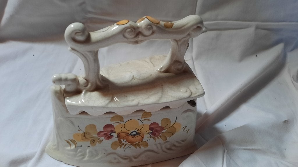 Set van 2 vintage keramieken decoratiestukken, Antiek en Kunst, Ophalen