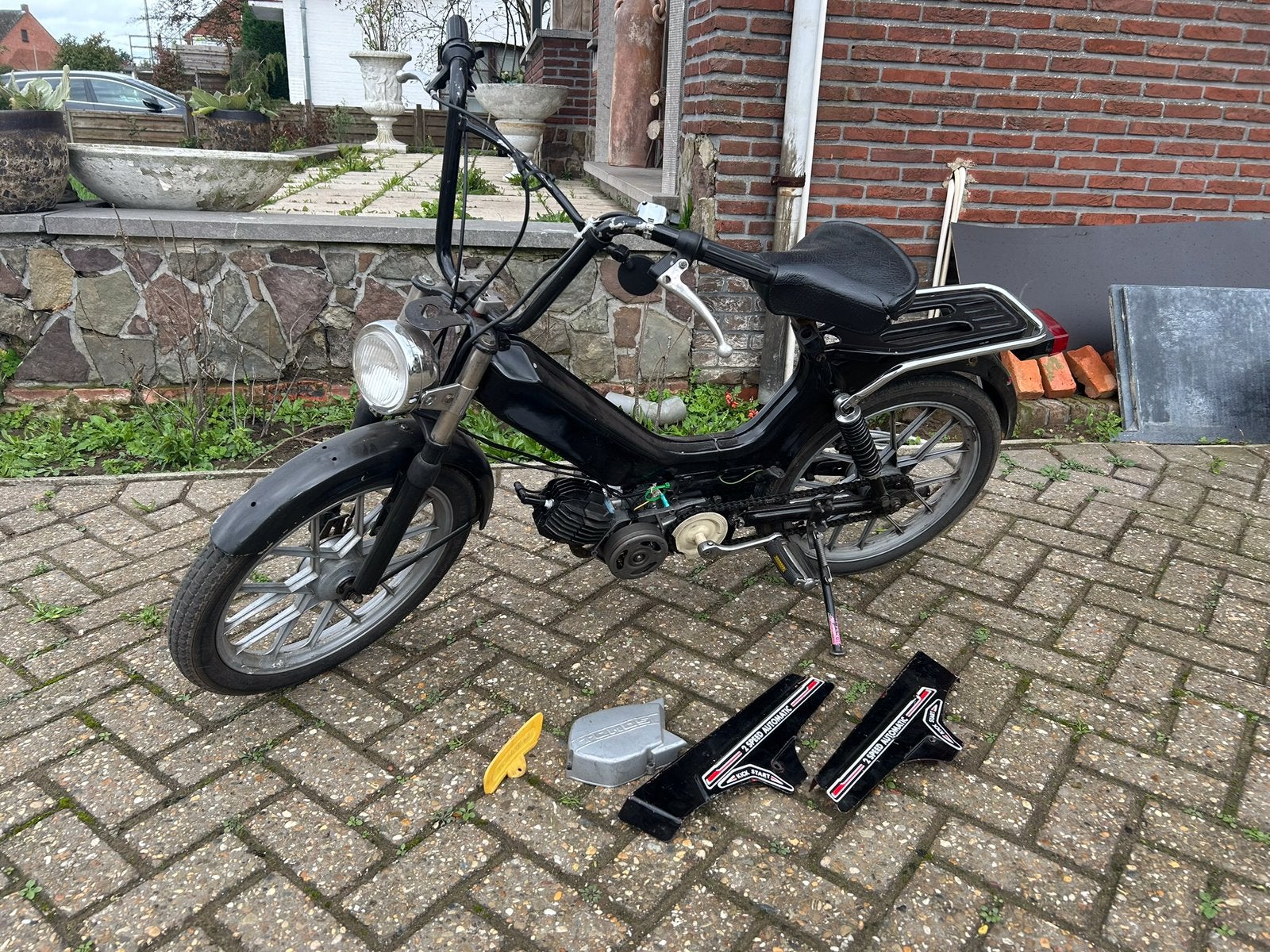 Retro Tomos brommer opknapproject! Zonder papieren, Vélos & Vélomoteurs, Enlèvement, Utilisé
