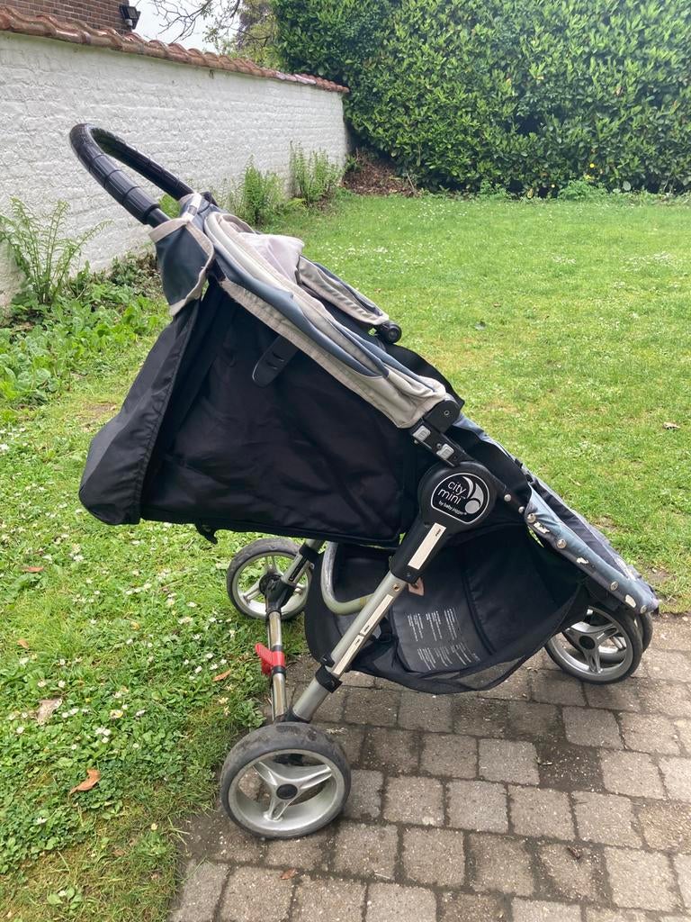 Poussette BabyJogger City Mini + siège auto Maxi-Cosi, Kinderen en Baby's, Kinderwagens en Combinaties, Gebruikt, Met autostoeltje