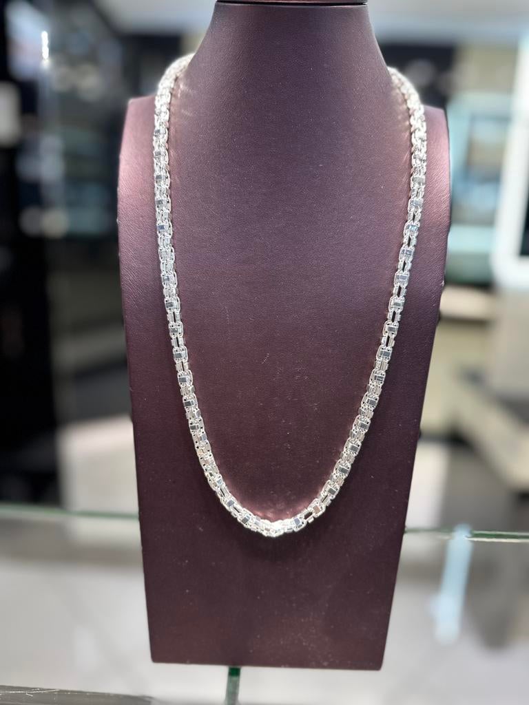 Zilver magnum ketting 925, Ophalen, Nieuw, Zilver