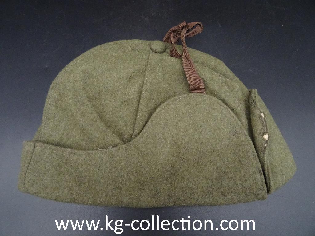 Chapeau d'hiver canadien WW2, Collections, Objets militaires | Seconde Guerre mondiale, Enlèvement ou Envoi, Armée de terre, Casque ou Béret