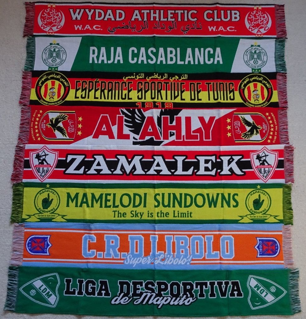 sjaals Afrika, Marokko, Tunesie, Egypte, Mozambique, Angola, Verzamelen, Sportartikelen en Voetbal, Ophalen of Verzenden, Nieuw