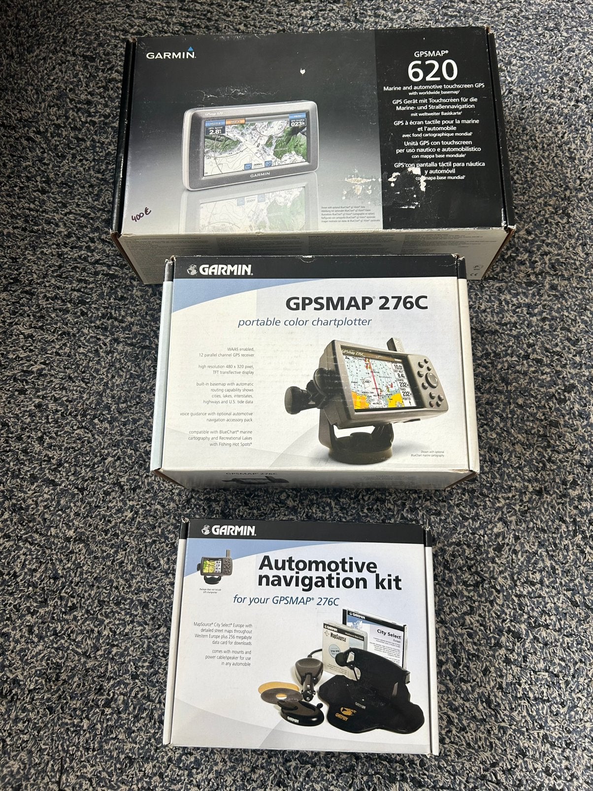 Garmin navigatie gpsmap boten auto's trek, Watersport en Boten, Ophalen, Zo goed als nieuw