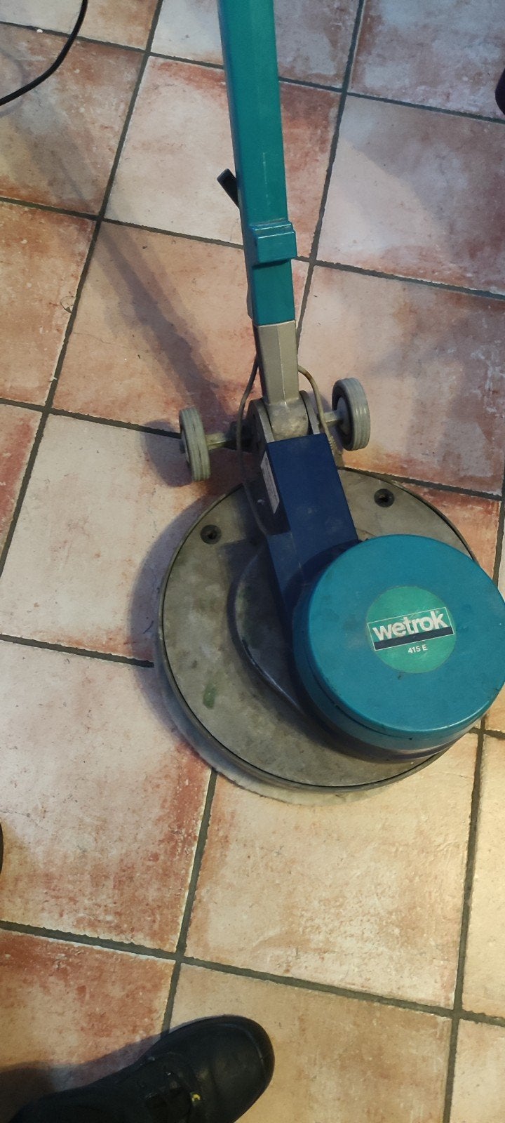 "Ponceuse à parquet professionnelle Wotrek 415E", Bricolage & Construction, Enlèvement, Utilisé