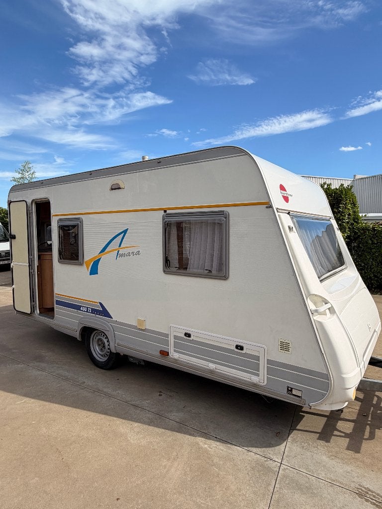 burstner amara 400, Caravanes & Camping, Mover, Entreprise, Bürstner, Lit transversal