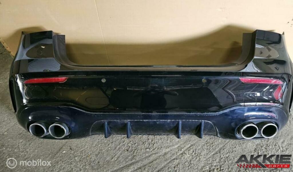 Mercedes A45 AMG Achterbumper W177 zwart origineel, Gebruikt, Ophalen of Verzenden, Achter, Bumper