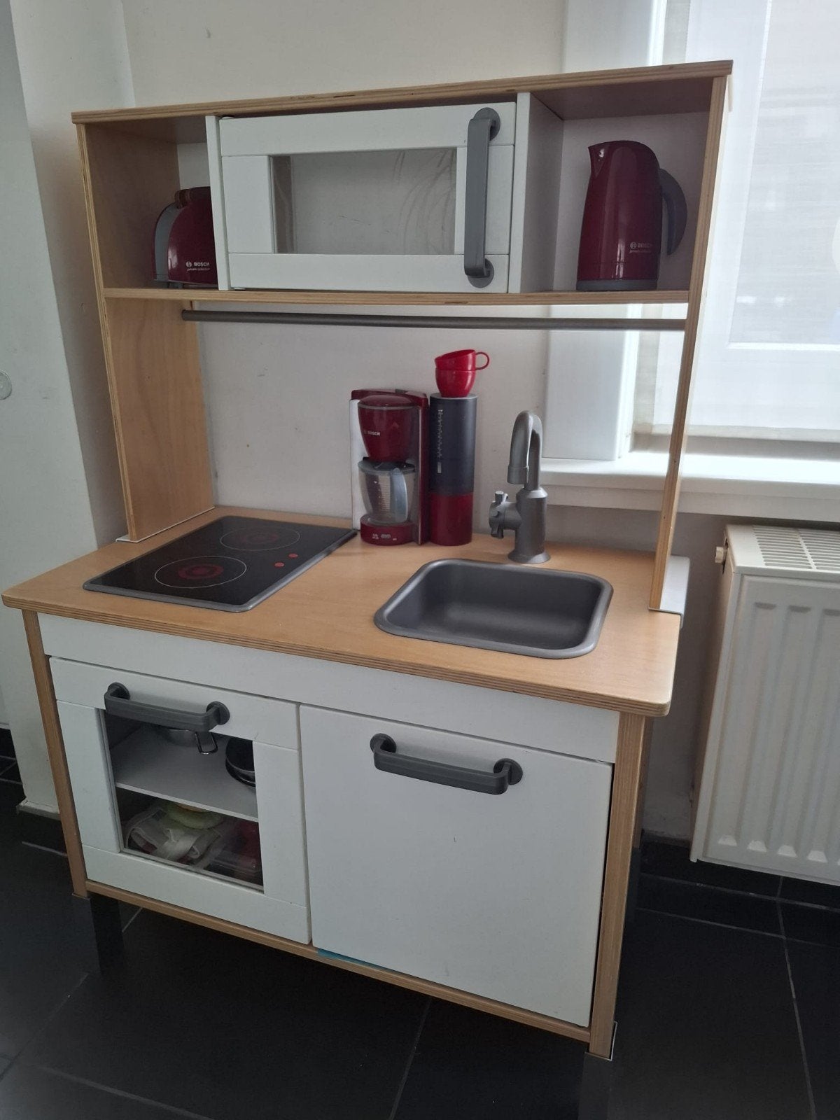 speelgoedkeuken ikea met toebehoren, Kinderen en Baby's, Ophalen, Zo goed als nieuw, Hout, Speelkeuken