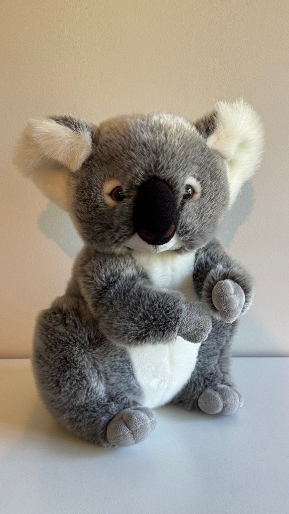 Peluche koala Zoo d'Anvers / Planckendael - comme neuve, Kinderen en Baby's, Overige merken, Overige typen, Grijs, Ophalen of Verzenden
