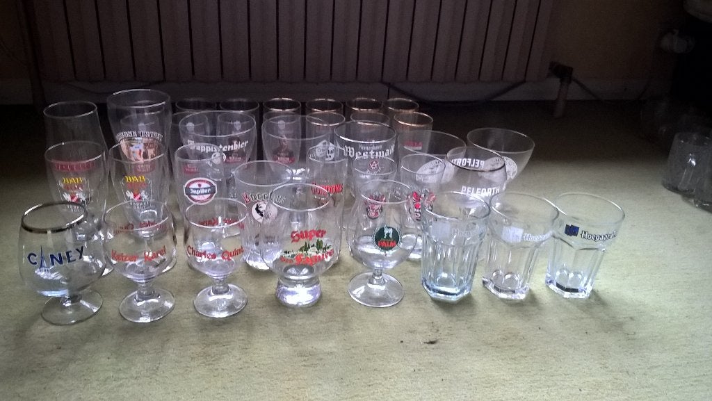 bierglazen, Enlèvement, Utilisé, Verre à bière