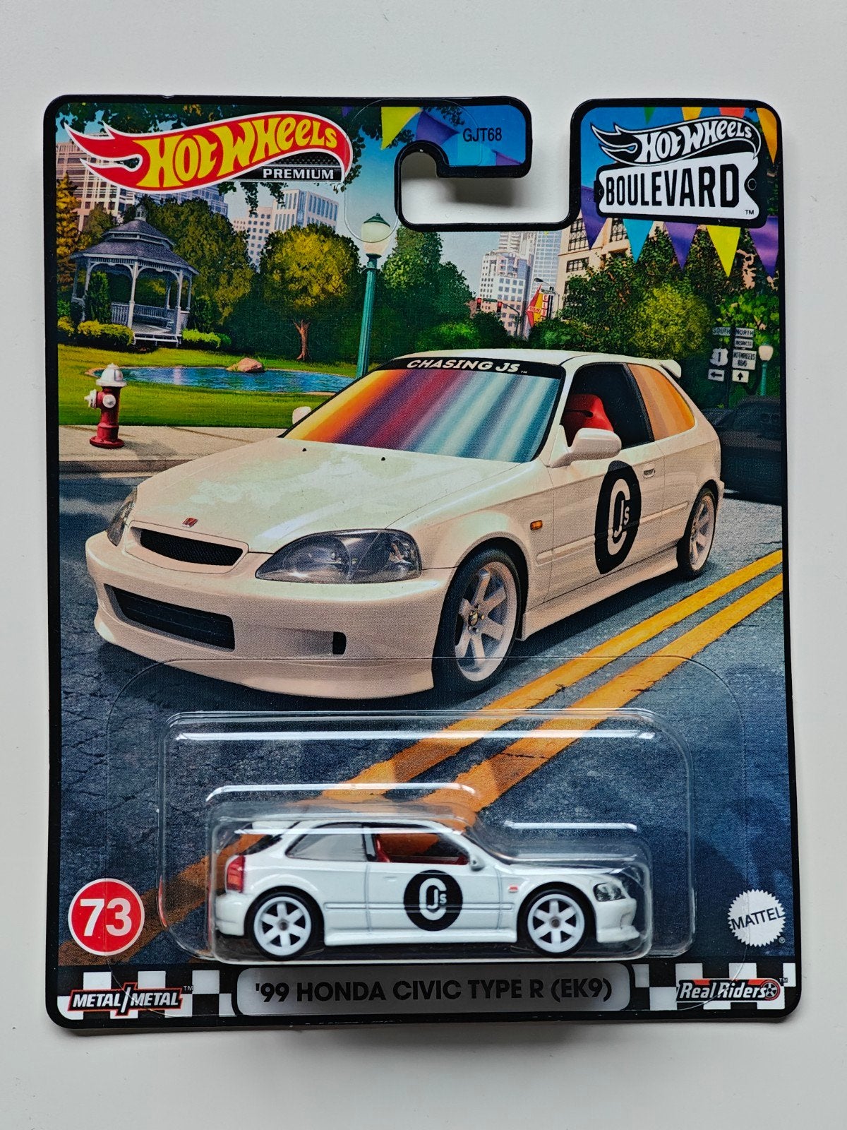 Hot Wheels Boulevard Honda Civic Type R (EK9) Wit, Ophalen of Verzenden