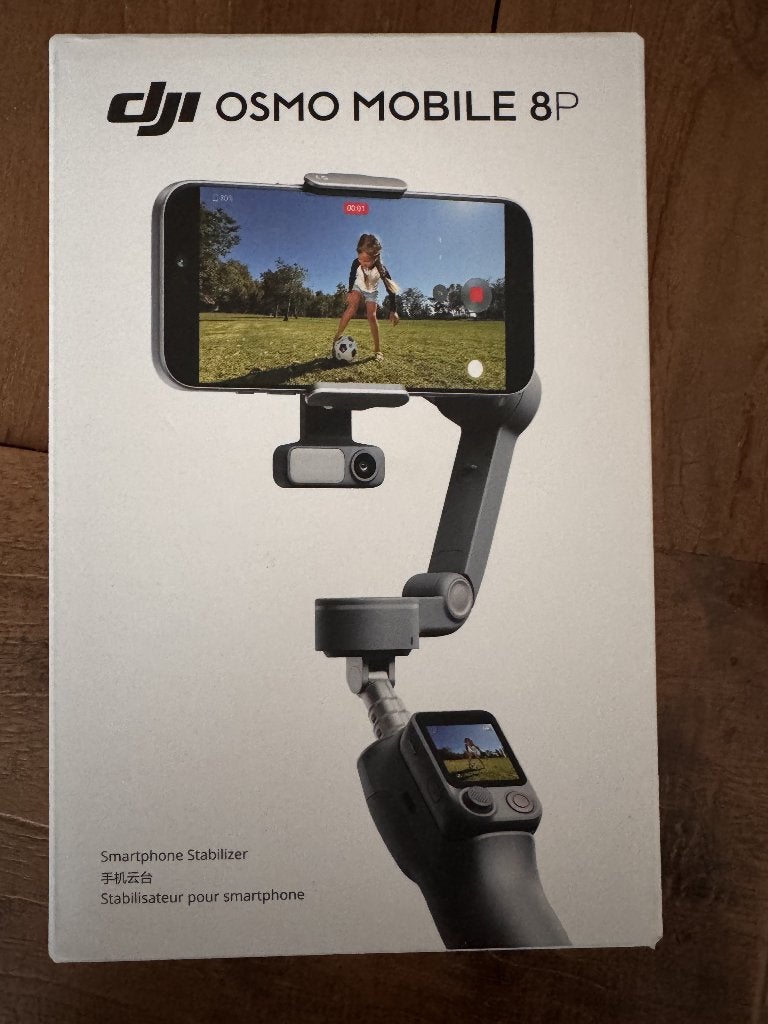 Dji Osmo Mobile 8P Advanced Tracking Combo, Enlèvement, Neuf, Cardan, DJI