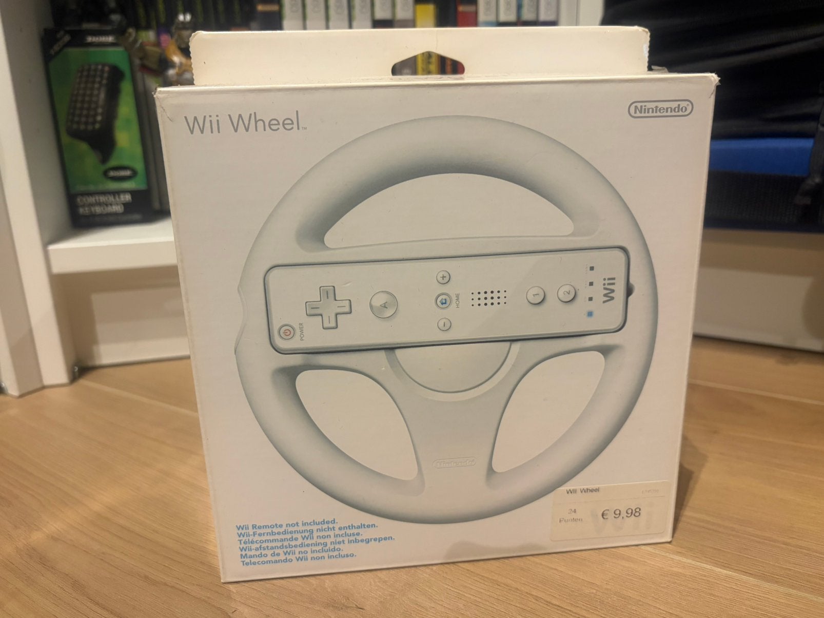 Wii wheel cib, Enlèvement, Comme neuf