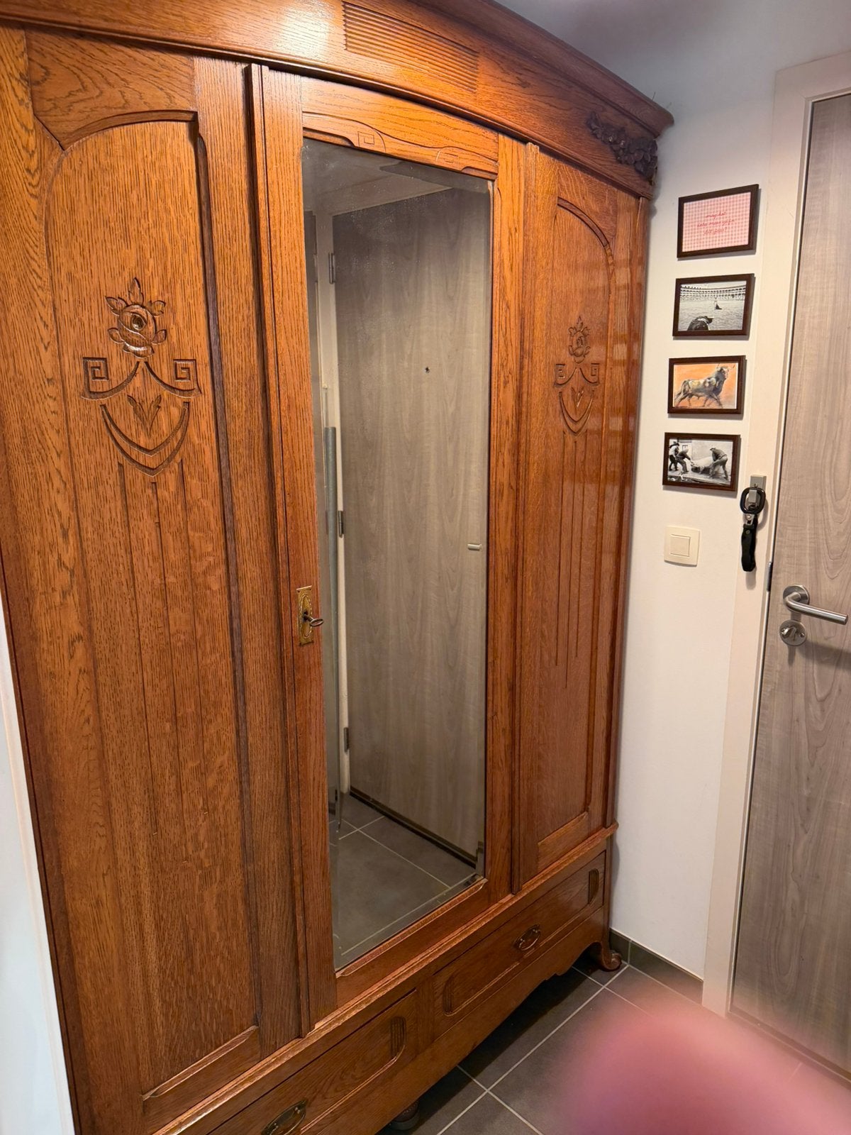 Armoire Art nouveau, Enlèvement, Comme neuf