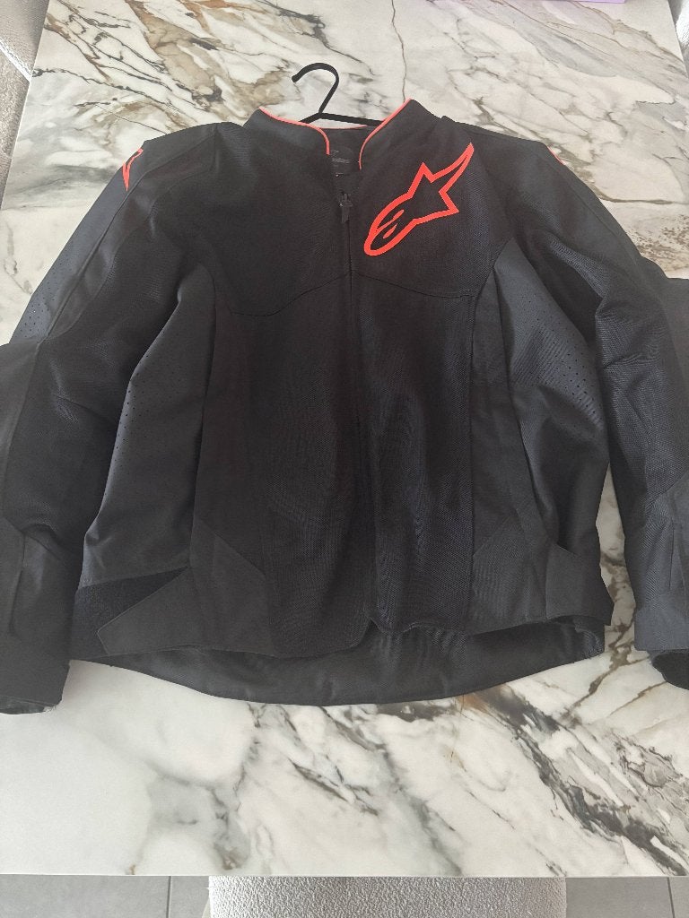 Alpinestars - doorwaai jas - XL -  Viper Air V4, Motoren, Kleding | Motorkleding, Ophalen, Jas | textiel, Heren, Alpinestar
