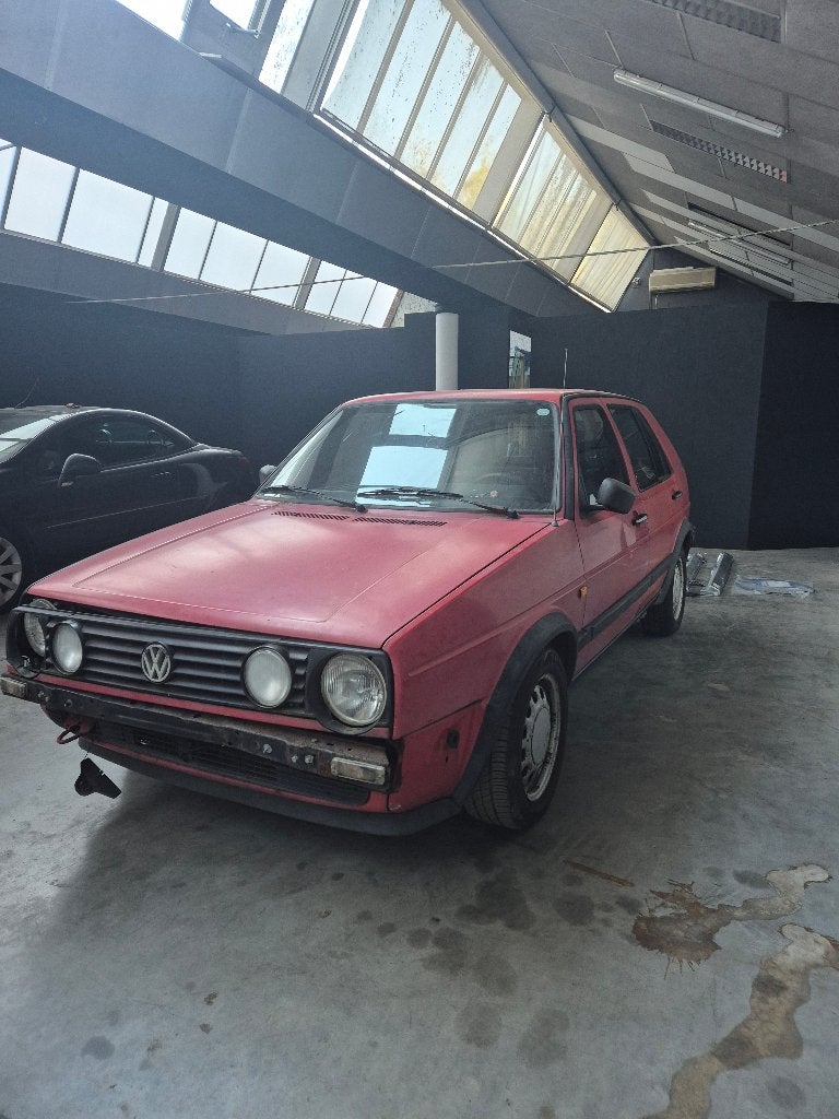 Golf ll, Autos, Volkswagen, Rouge, Entreprise, Boîte manuelle, 5 portes