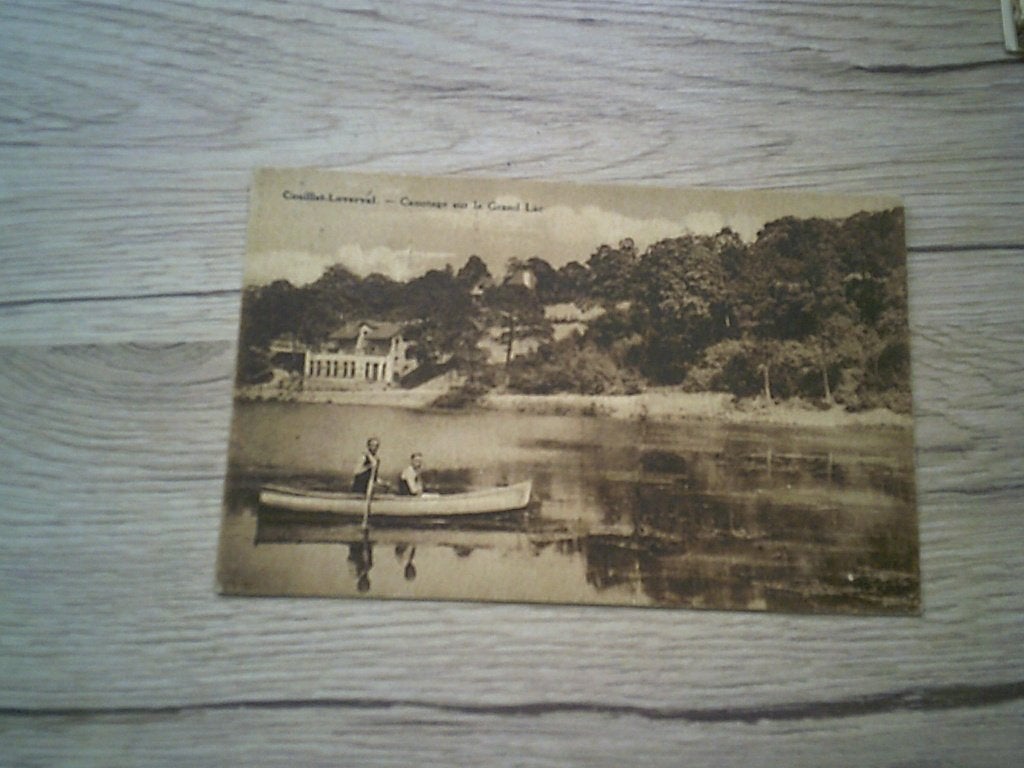 COUILLET - LOVERVAL: Canotage sur le Grand Lac, Enlèvement ou Envoi, Avant 1920, Affranchie, Hainaut