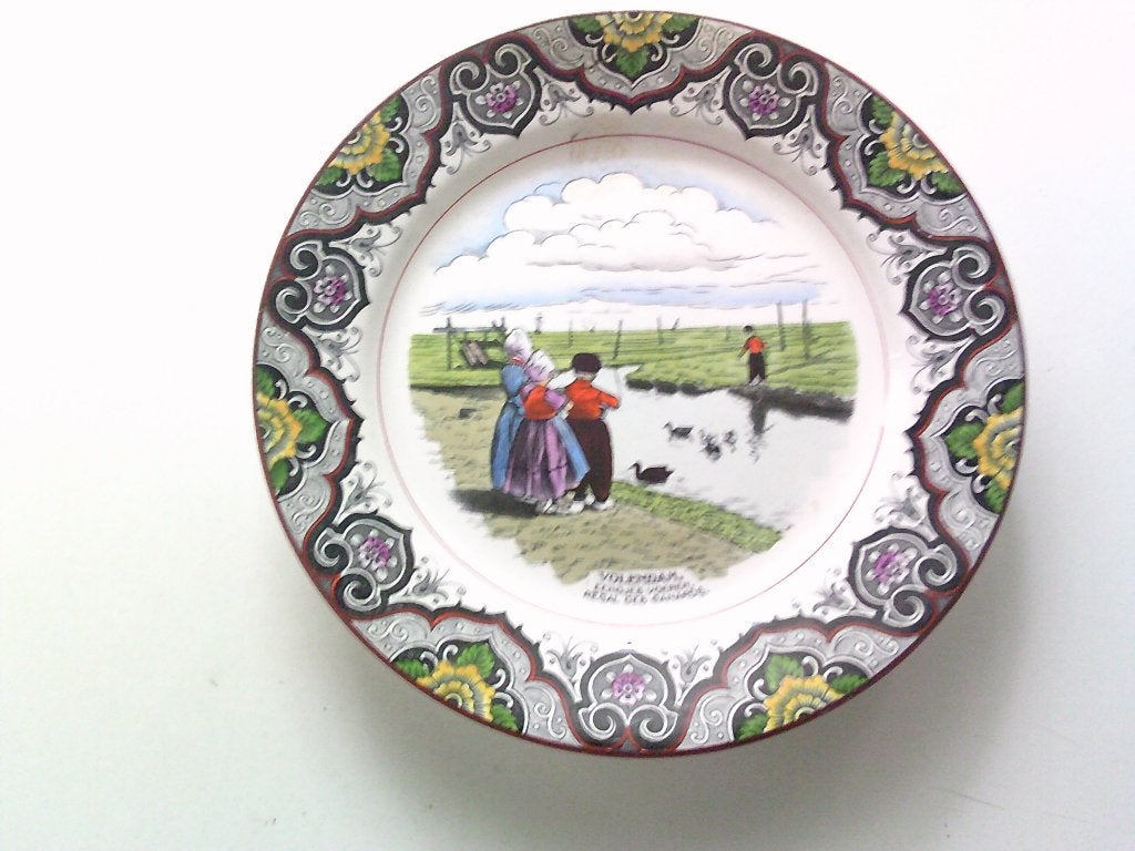 bord volendam eendjes voeren maestricht, Ophalen
