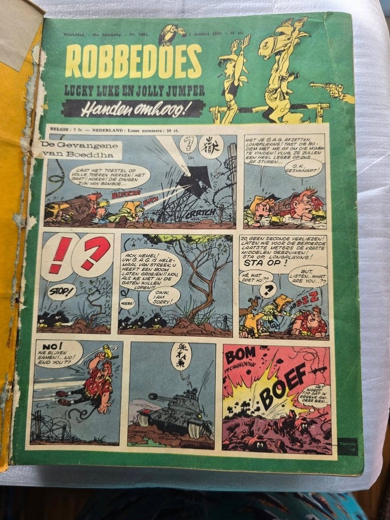 Robbedoes Weekblad 1959, Boeken, Ophalen, Gelezen
