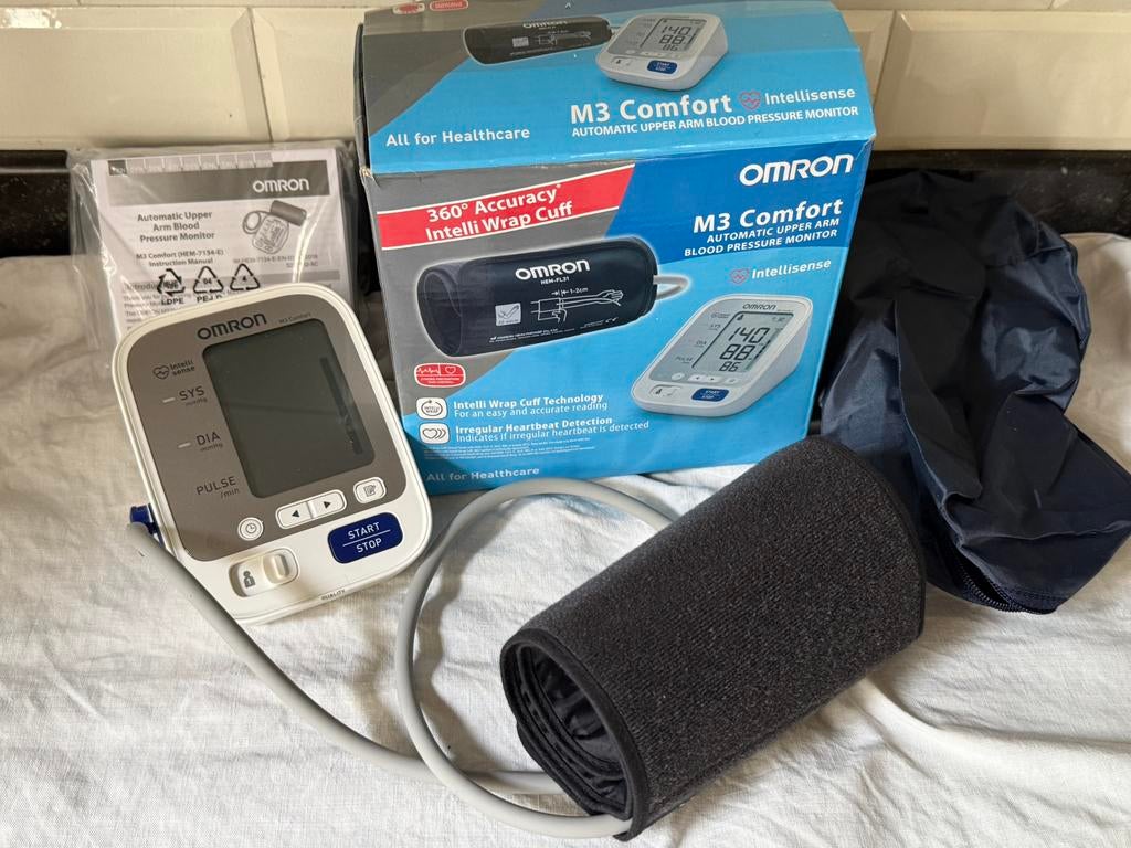 Tensiomètre automatique OMRON M3 Comfort, Enlèvement ou Envoi, Comme neuf