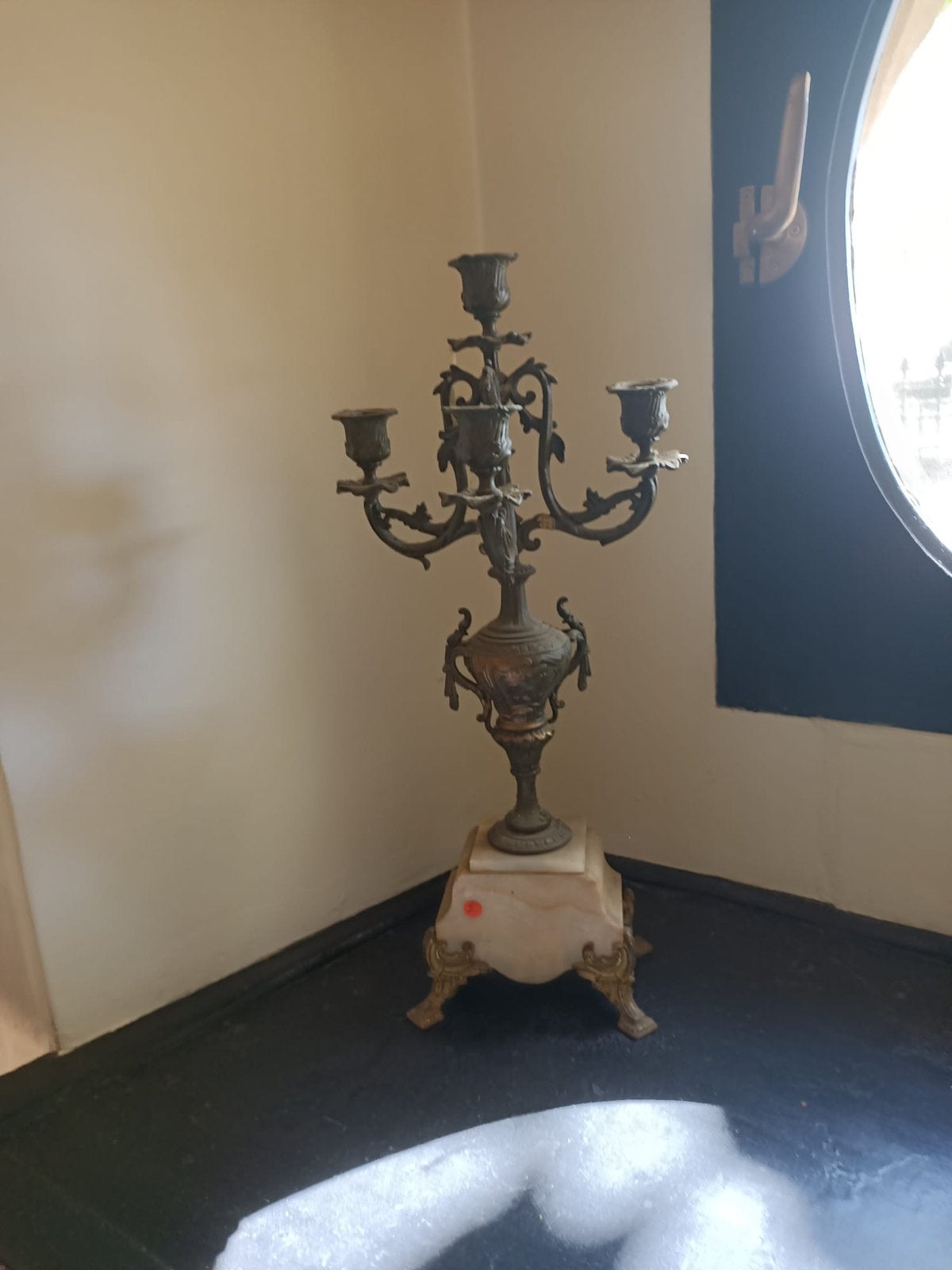 Prachtige antieke Franse kandelaar, Ophalen