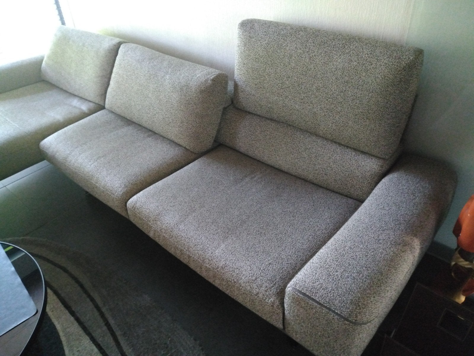 Topkwaliteit design salon Koinor, Maison & Meubles, Canapés | Coins salons complets, Comme neuf, Synthétique, Cuir, Métal, Tissus