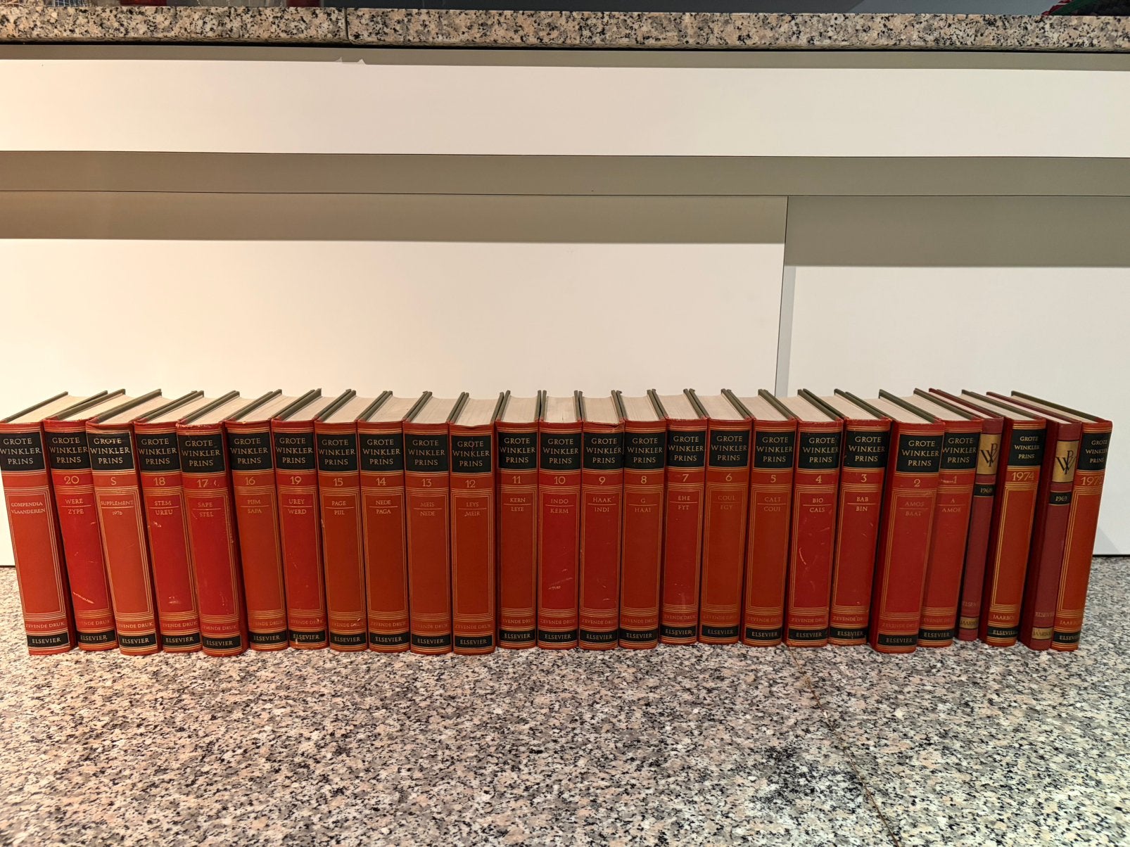 Grote Winkler prins encyclopedie, Ophalen, Gelezen