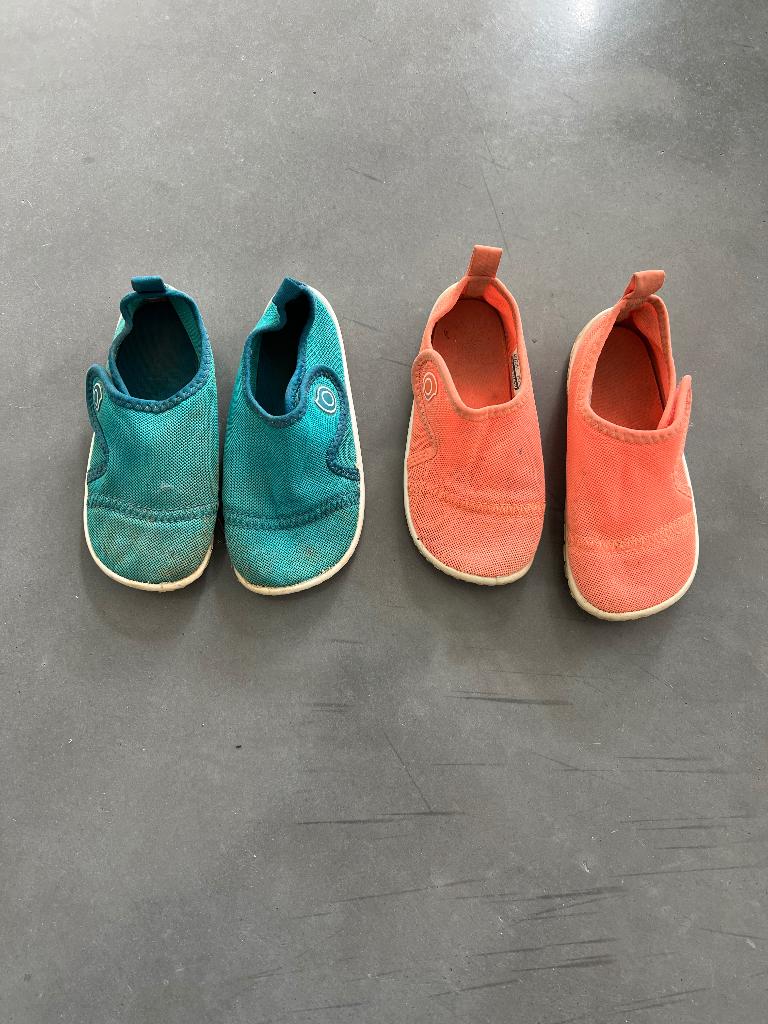 tribord waterschoentjes x 2, Kinderen en Baby's, Kinderkleding | Kinder-zwemkleding, Jongen of Meisje, Overige maten, Ophalen of Verzenden