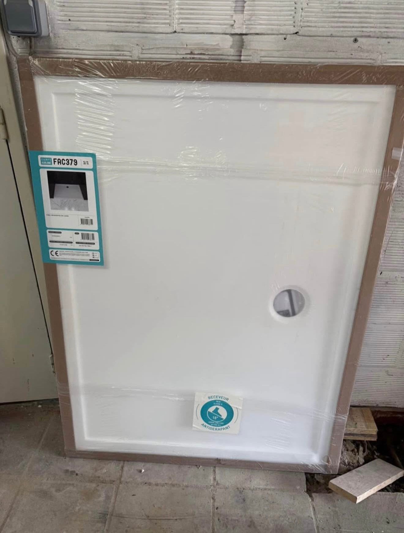 Pvc douche bak, Huis en Inrichting, Ophalen, Nieuw